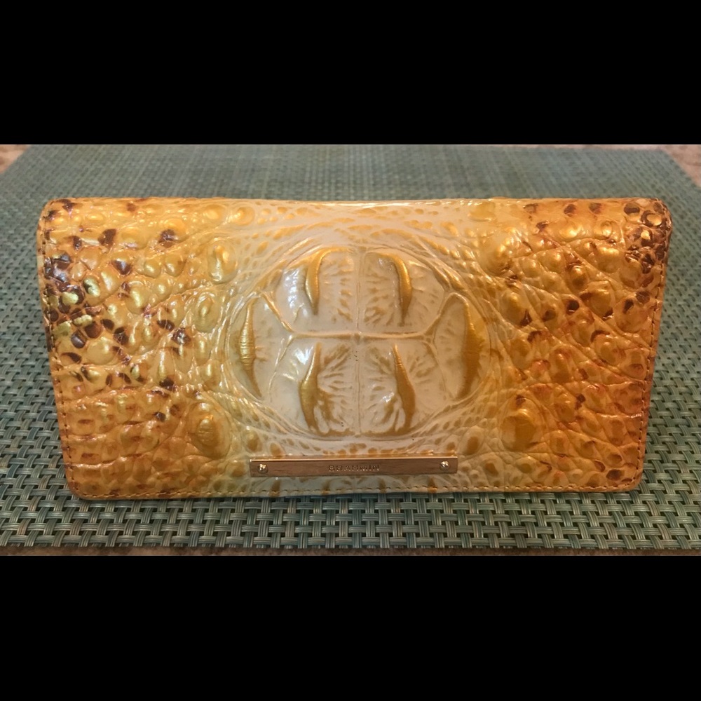 Brahmin Ady Wallet, Canary Yellow Ombré